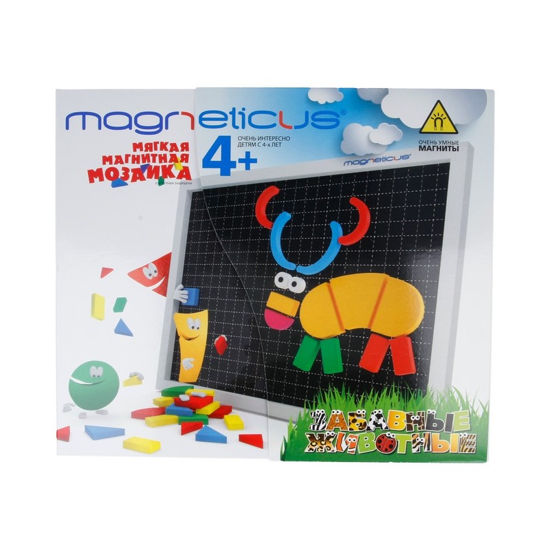 "Magneticus" Мозаика №12 Забавные животные, 5 цветов МА-60 купить за ...