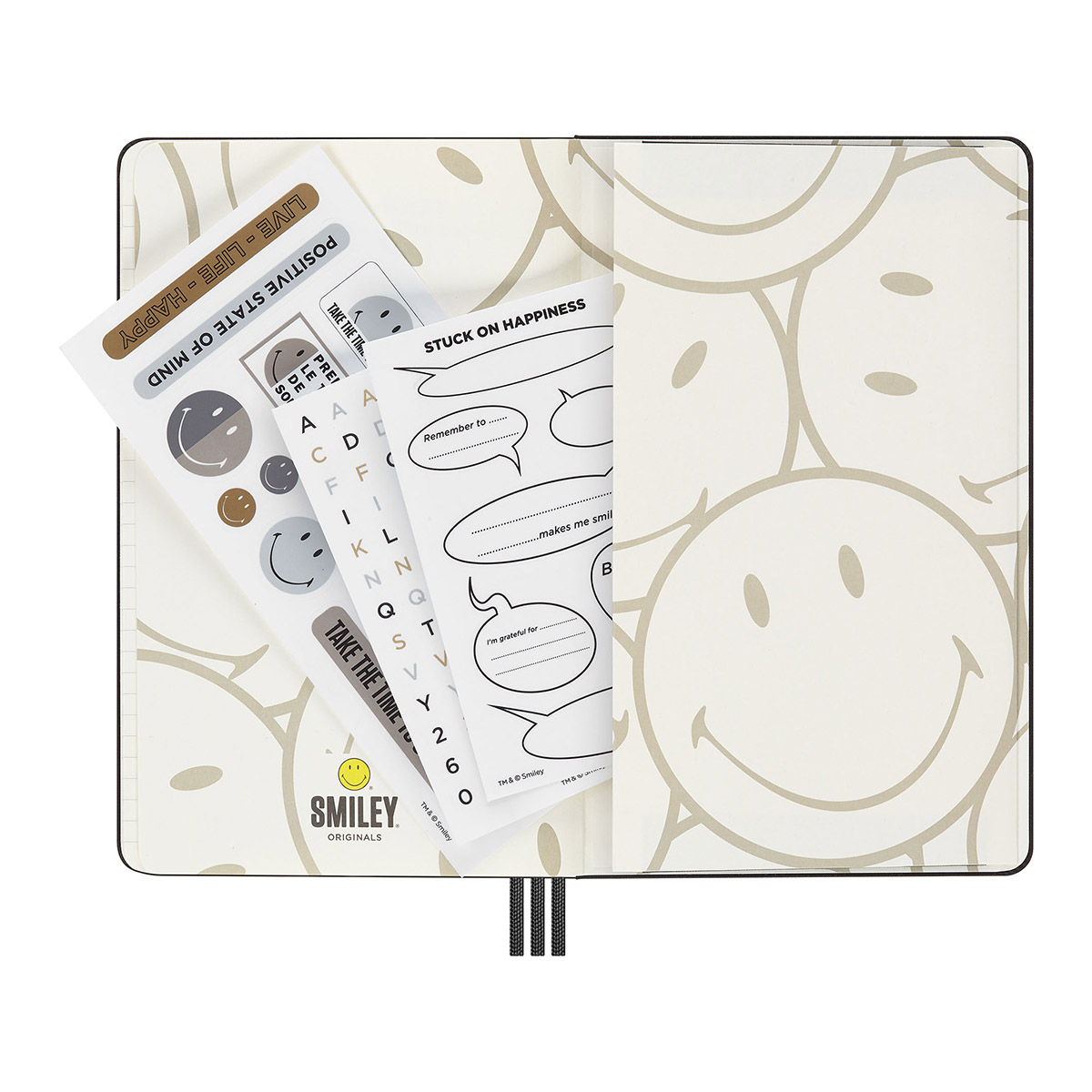 "Moleskine" Ежедневник недатированный "LE SMILEY" Large 1851514 ...