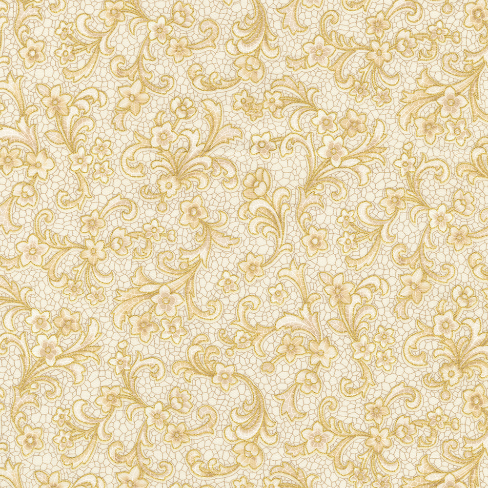 Ткань для пэчворка PEPPY VILLA ROMANA 50 x 55 см 146±5 г/кв.м 100% хлопок SRKM-17053-15 IVORY Фото 1.