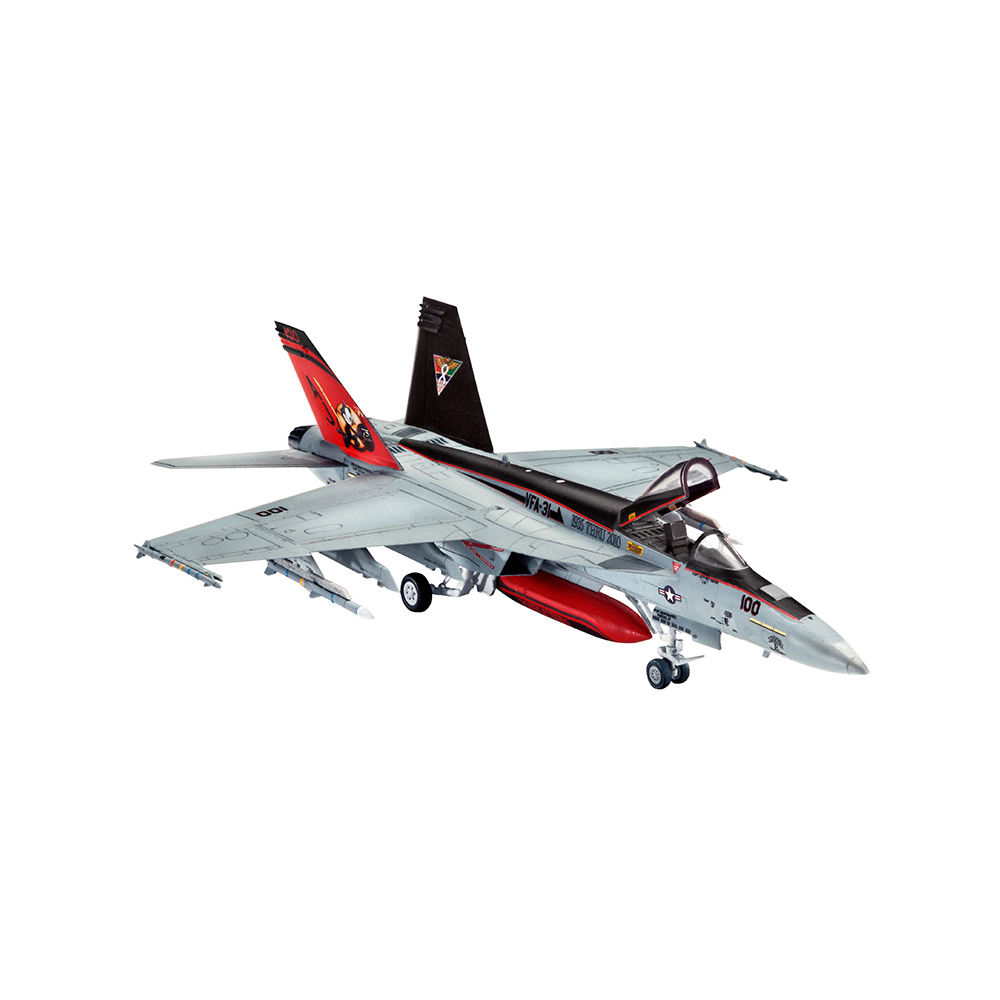 Revell 03997 Модель сборная Самолет Истребитель F/A-18E Super Hornet 1/144 Фото 1.