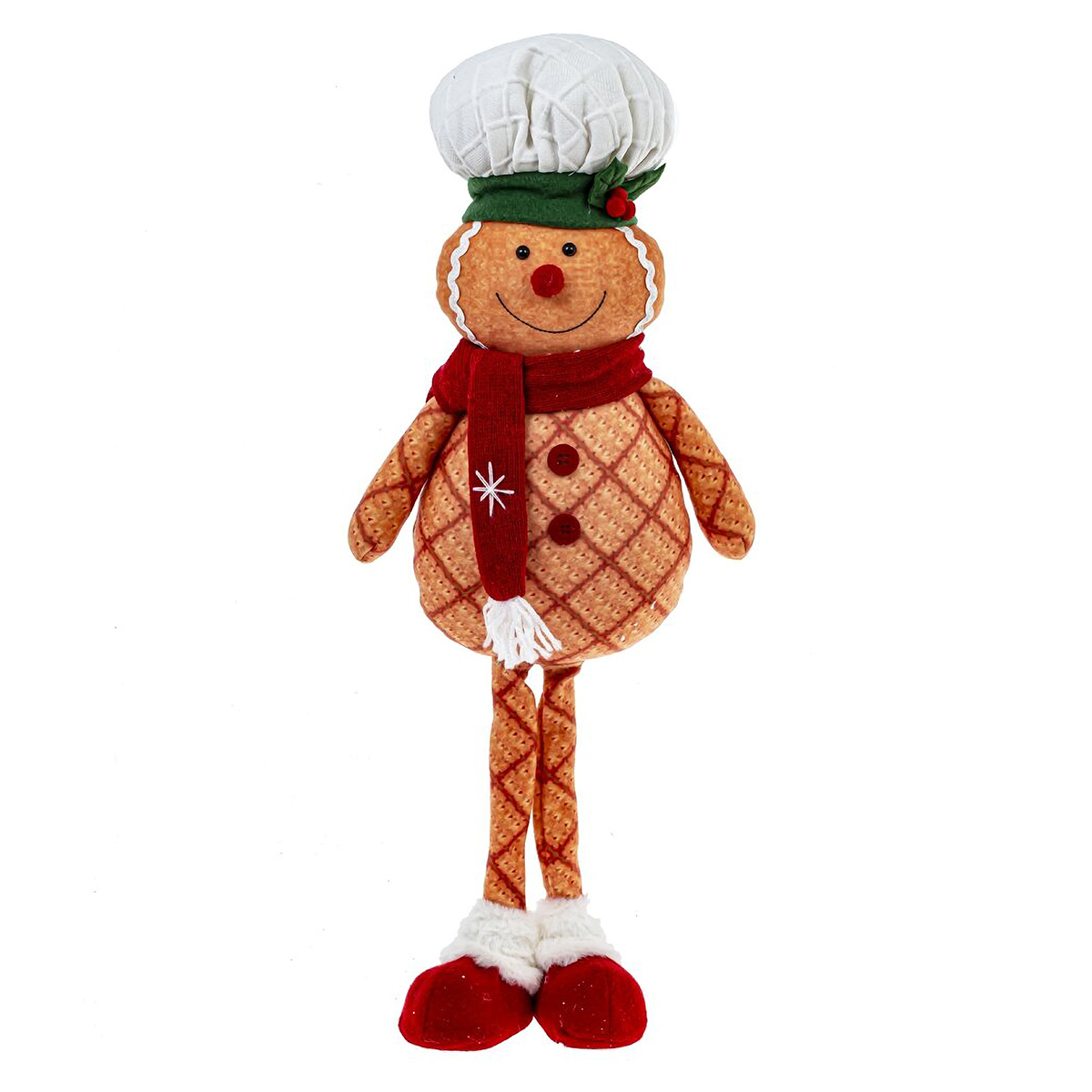 808622 Игрушка набивная Мальчик/Девочка 20 х 12 х 56 см Красный Фото 5.