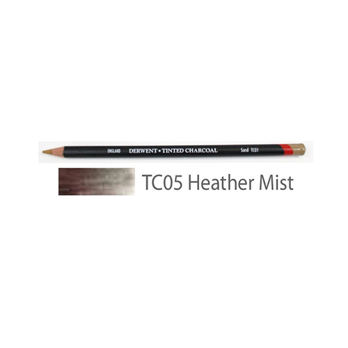 Derwent Карандаш угольный Tinted Charcoal №TC05 Вереск туманный 2301669 Фото 1.