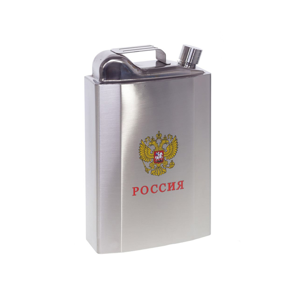 Фляжка 3650 мл 18 х 6 х 31 см Серебо 751003 Фото 1.