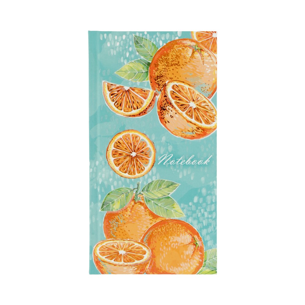 Феникс + Записная книжка Notebook ( 110 x 206 мм) 80 л. точка/линия Апельсины 53168 Фото 1.