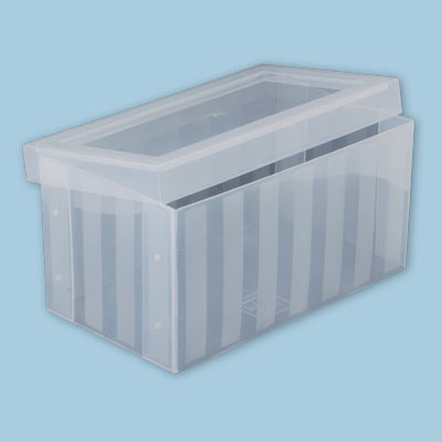Gamma Коробка для шв. принадл. ОМ-103 пластик 27.4 x 15.5 x 13.5 см прозрачная Фото 1.