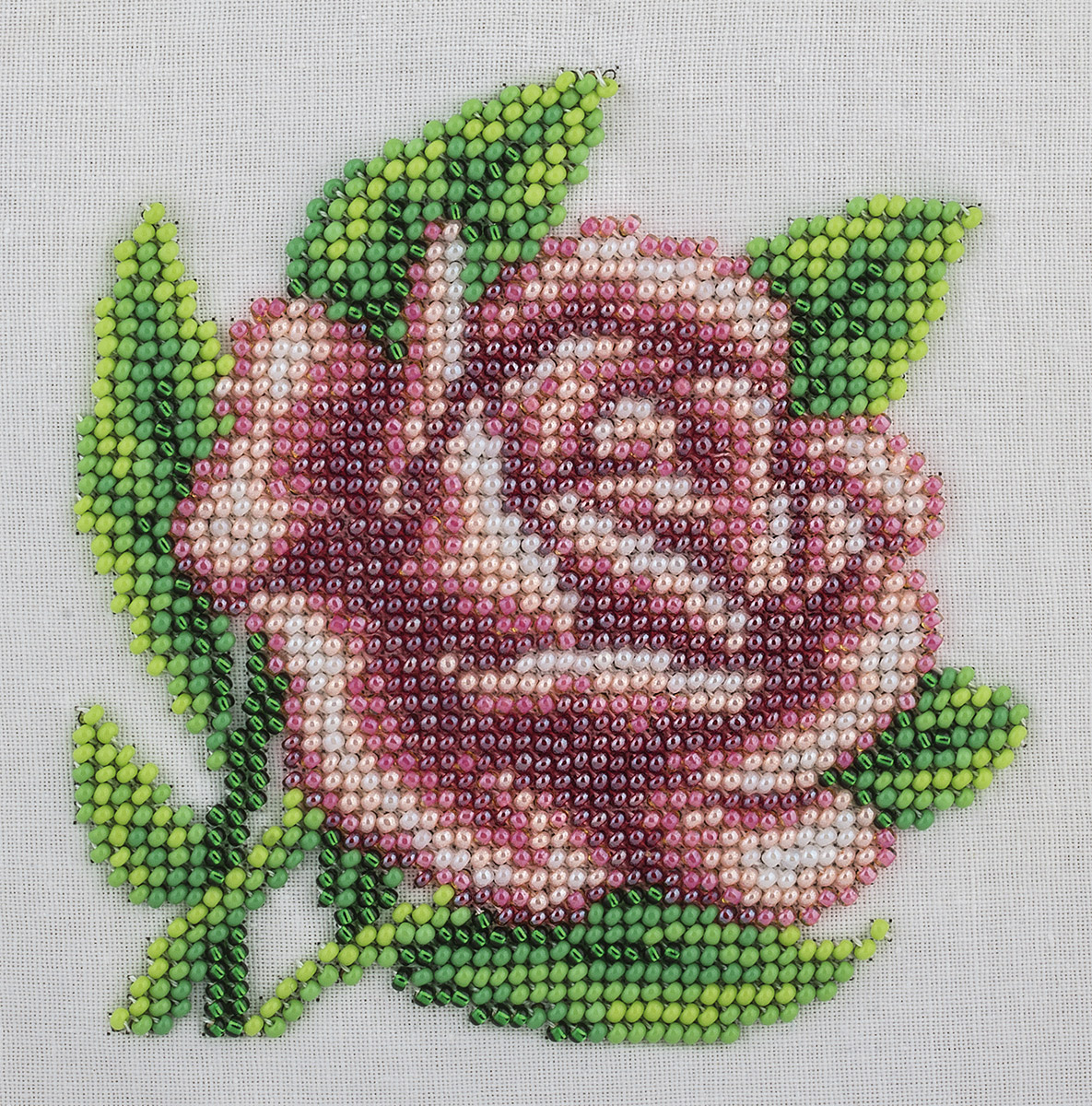 Klart набор для вышивания 8-169 Королевская роза 12 х 12 см Фото 1.