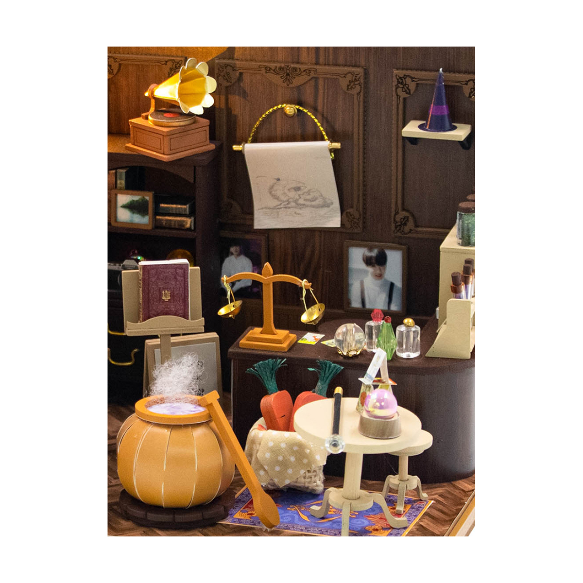 Интерьер в миниатюре Hobby Day Тайная комната PC2315 Фото 9.