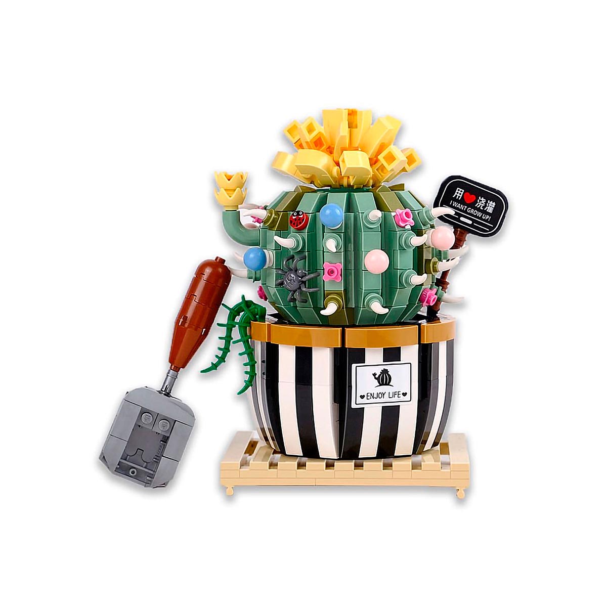 LOZ Конструктор Кактус в горшочке 721 элемент. 1246_MK Фото 3.
