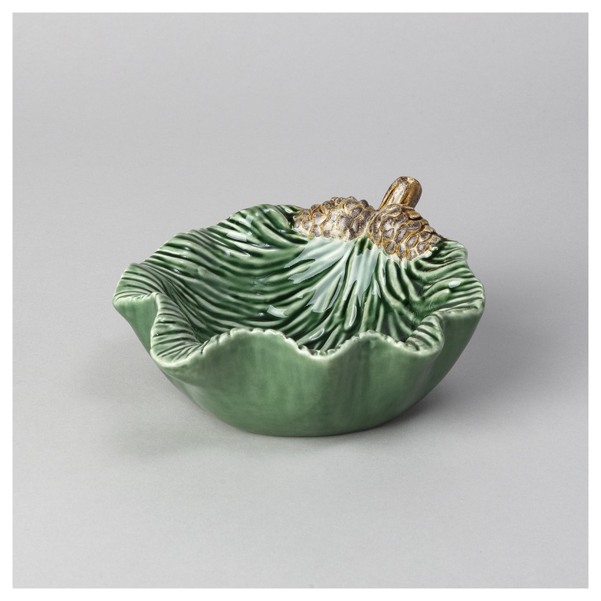 Посуда керамическая Lefard GREEN PINE Салатник 14.8 х 12.8 х 5.1 см 145-203 Фото 1.