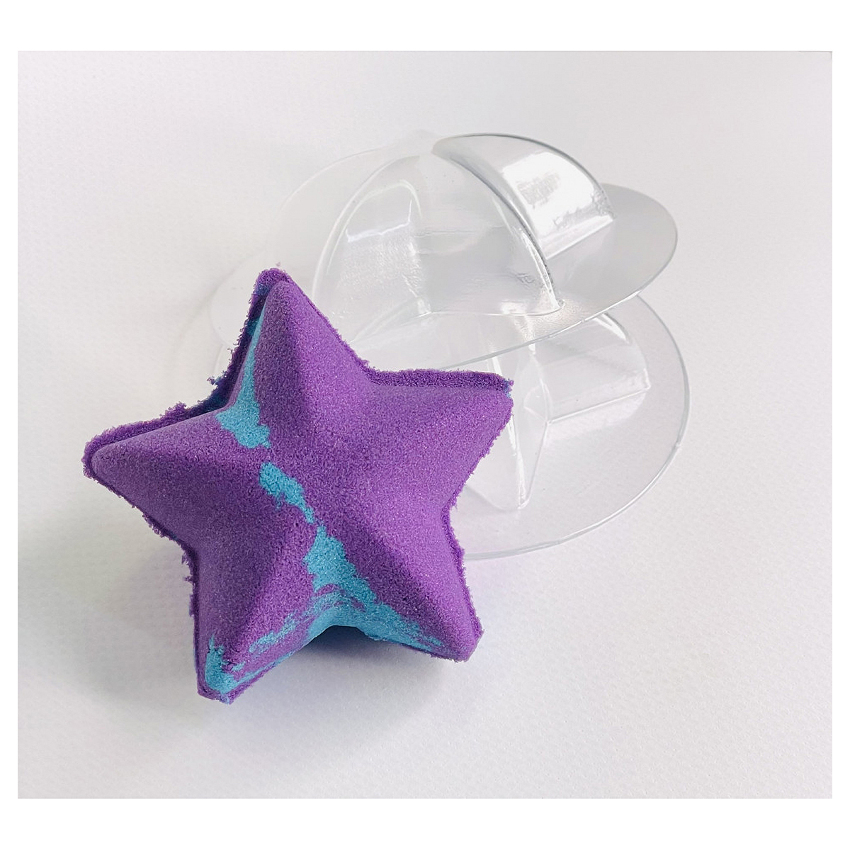 AnyMolds Форма пластиковая для свечиЗвездочка 9 см Фото 7.