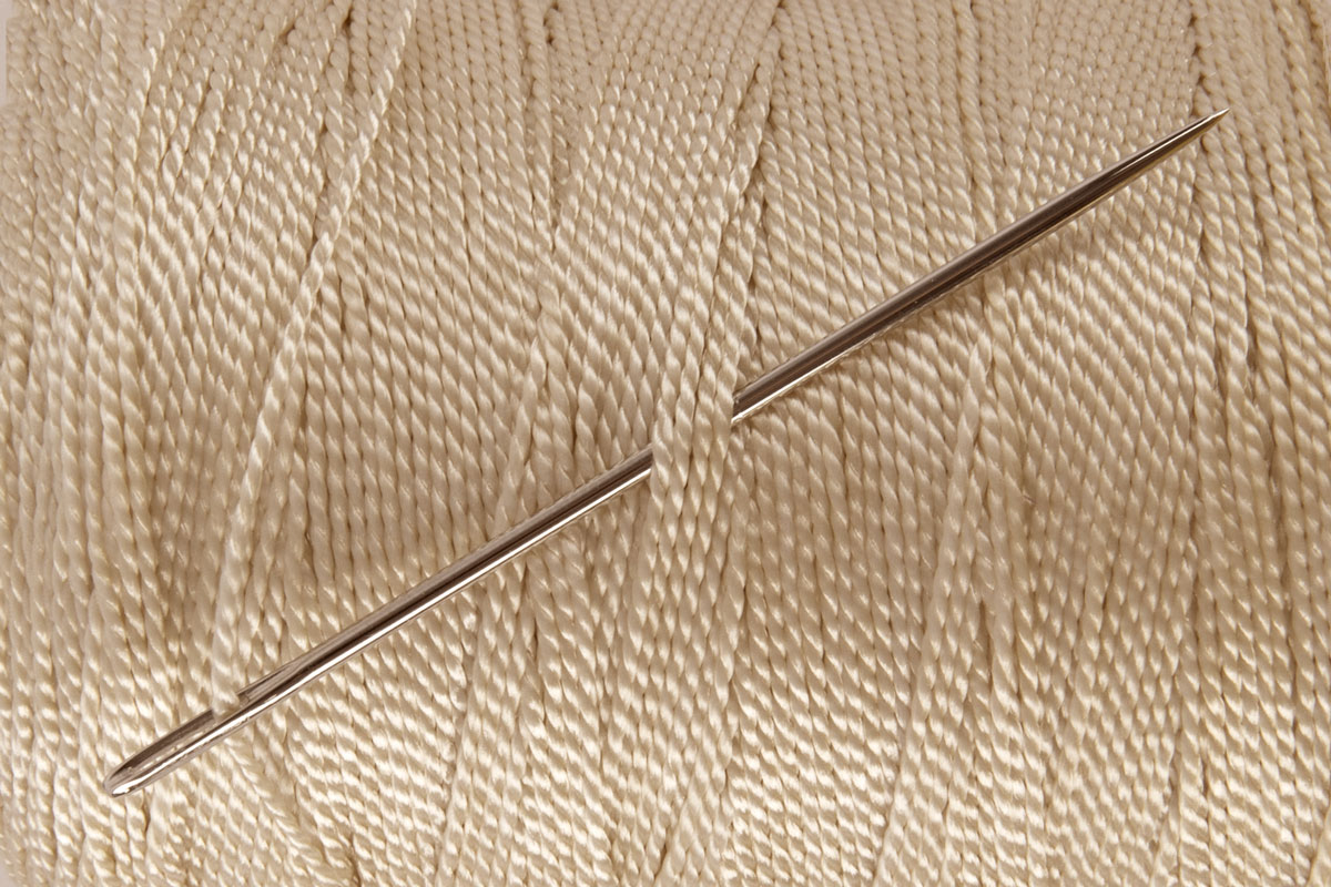 Нитки 1500D/2 Gamma / Micron обувные 200 я 183 м №478 серо-бежевый Фото 5.