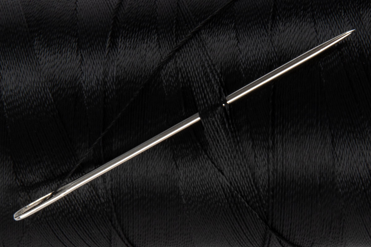 Швейные нитки (полиэстер) 210D/3 Gamma / Micron 1000 я 912 м _ЧЕРНЫЙ Фото 5.