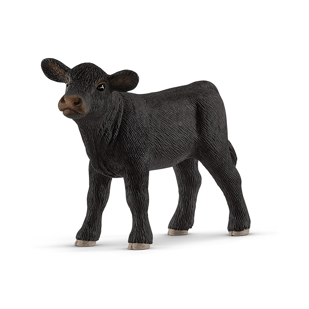 SCHLEICH Фигурка 50 Теленок Черный Ангус 13880 Фото 1.