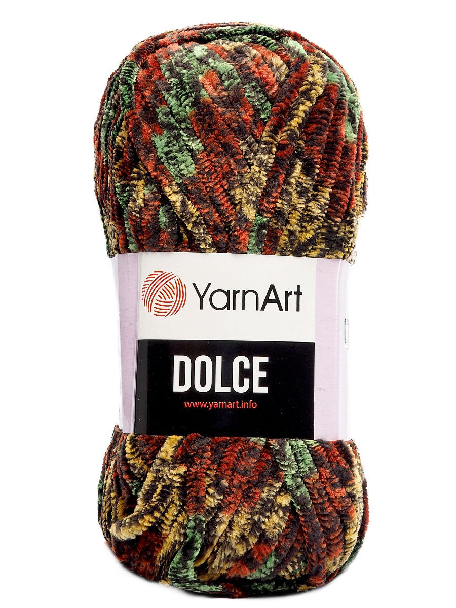 Пряжа YarnArt Dolce 100% микрополиэстер 100 г 120 м 809 Фото 1.