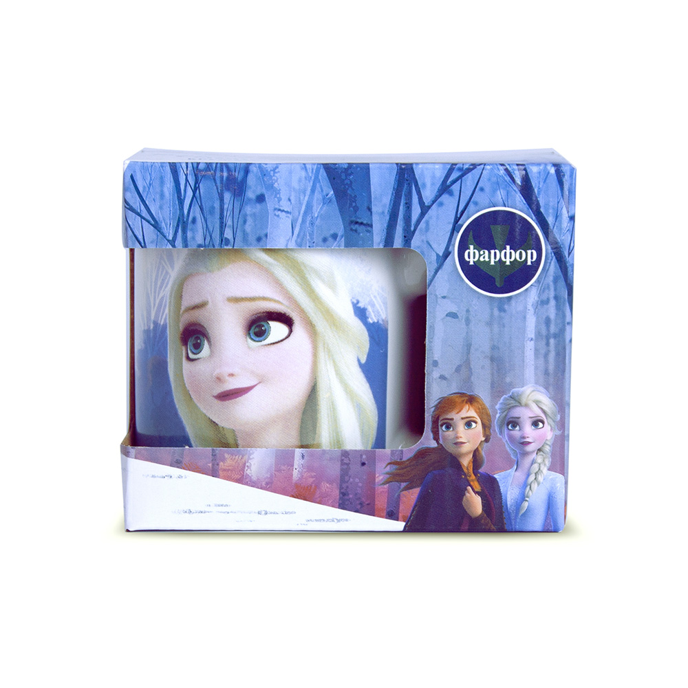 Посуда фарфоровая Кружка в подарочной упаковке 220 мл Frozen II фарфор 220 мл 292593 Фото 1.