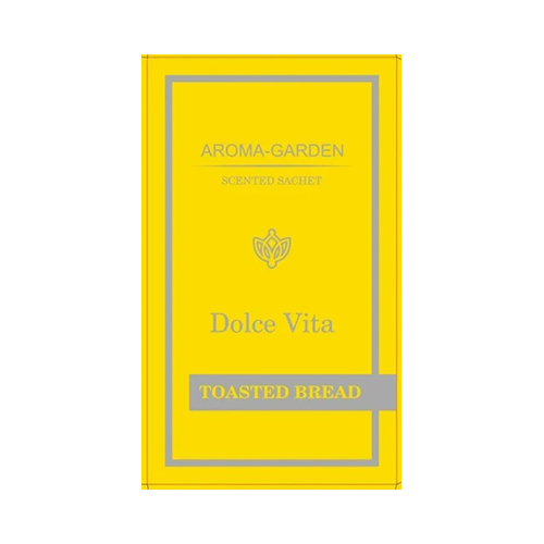 AROMA-GARDEN Ароматизатор-саше СК 12 х 7 см 12 г Дольче Вита - Горячий Хлеб (Toasted bread) 1020574 Фото 1.