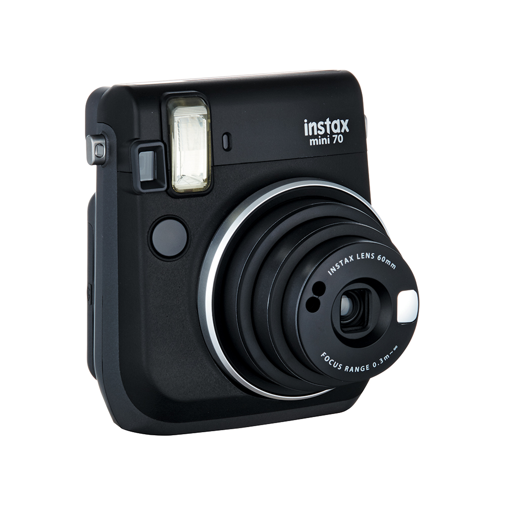 FUJIFILM Фотоаппарат моментальной печати Instax Mini 70 чёрный Фото 1.