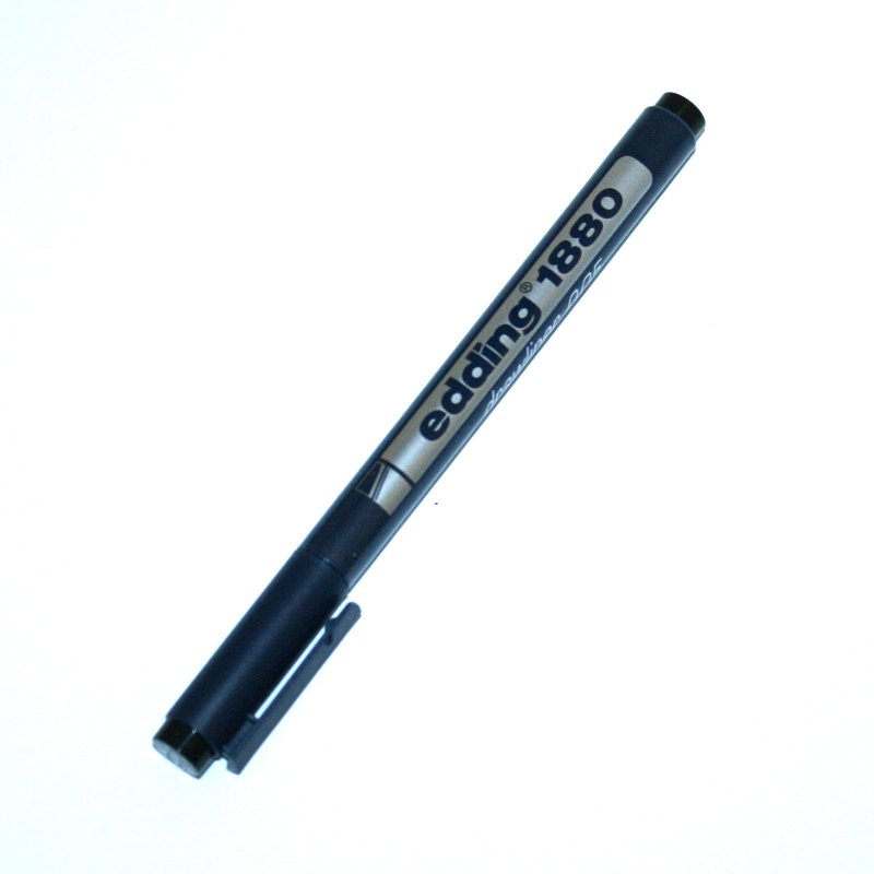 Edding Проф.фломастер (линер) №3 черный E-1880-0.05 1 0.05 мм Фото 1.