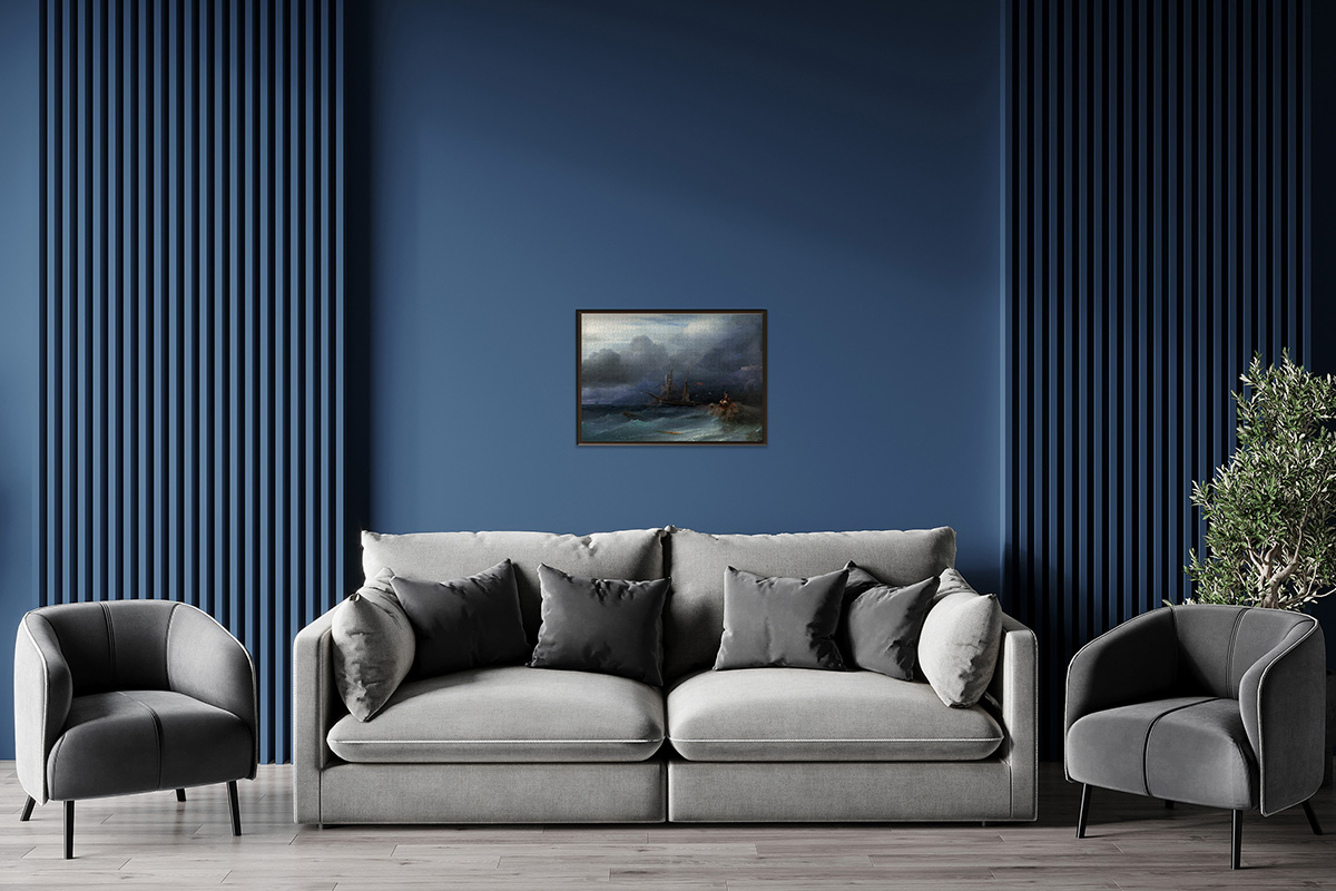 ФРЕЯ Пазл. Третьяковская галерея 1000 элемент. GTG-PZL-1000/04 Айвазовский И.К. Буря. 1857 Фото 5.