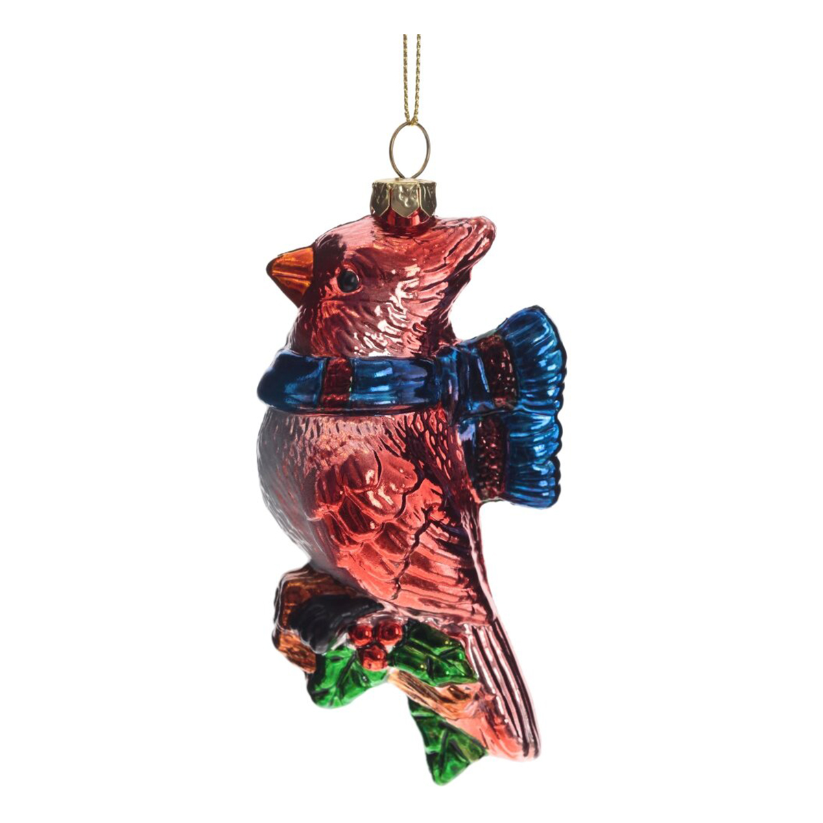808950 Украшение новогоднее Птичка 8 х 5 х 13 см в ассортименте Фото 3.