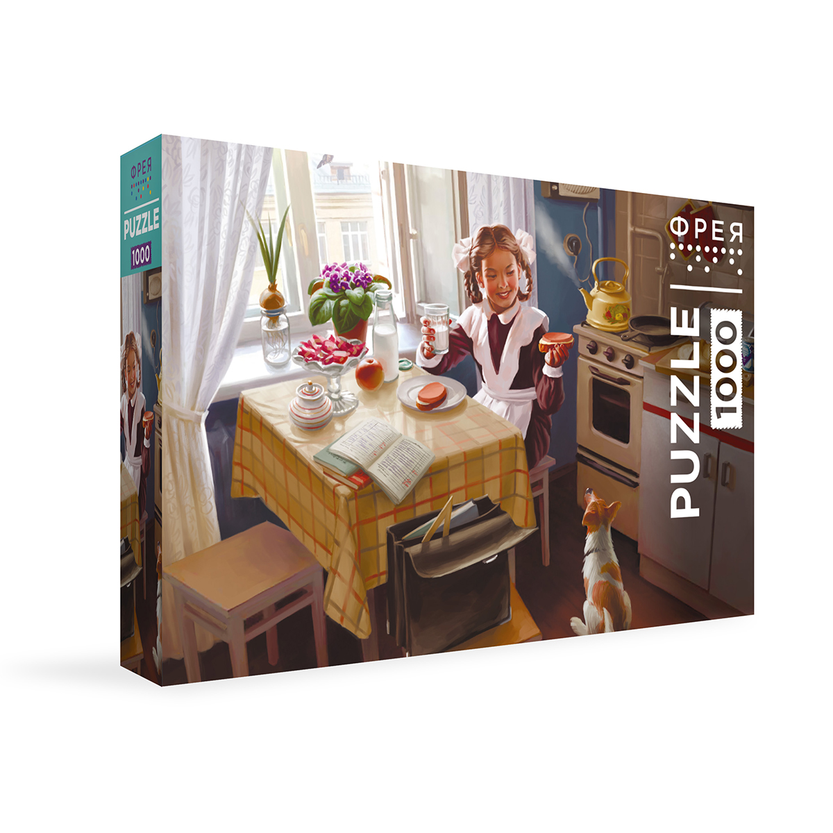 ФРЕЯ Пазл 1000 элемент. PZL-1000/103 После школы Фото 2.