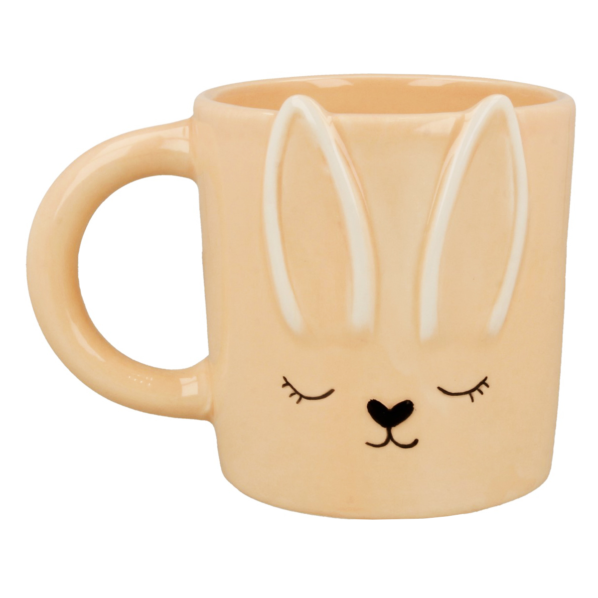 Посуда керамическая TALKEYOU GIFT CO LTD Кружка Sleepy rabbit pink FC250107 Фото 1.