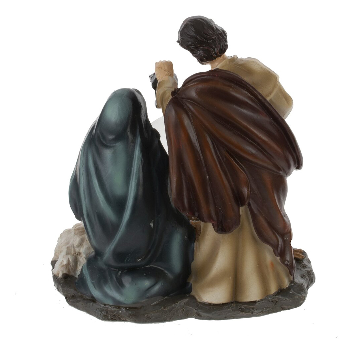 824839 Фигурка декоративная Рождество в стекл шаре 10 х 8 х 11 см Коричневый Фото 3.