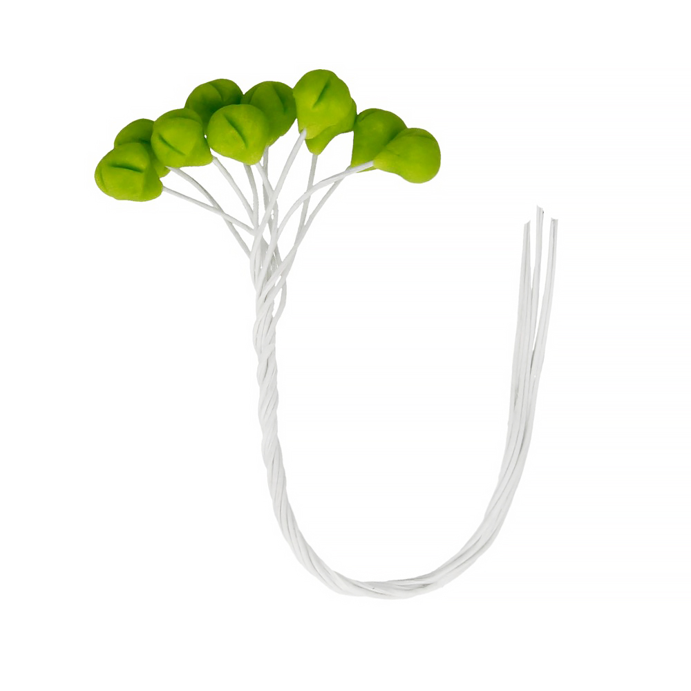 Пестик 10 шт зеленый 641004 Фото 1.