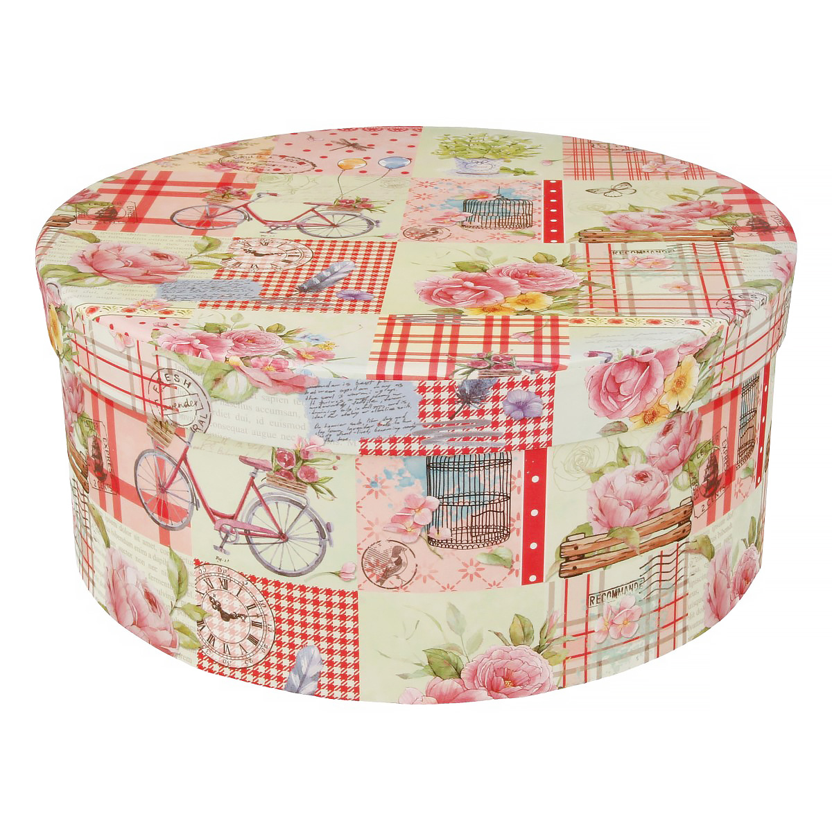 Grand Gift Коробка картонная круглая бумажная №19 20 ККБ 213/2 Фото 1.