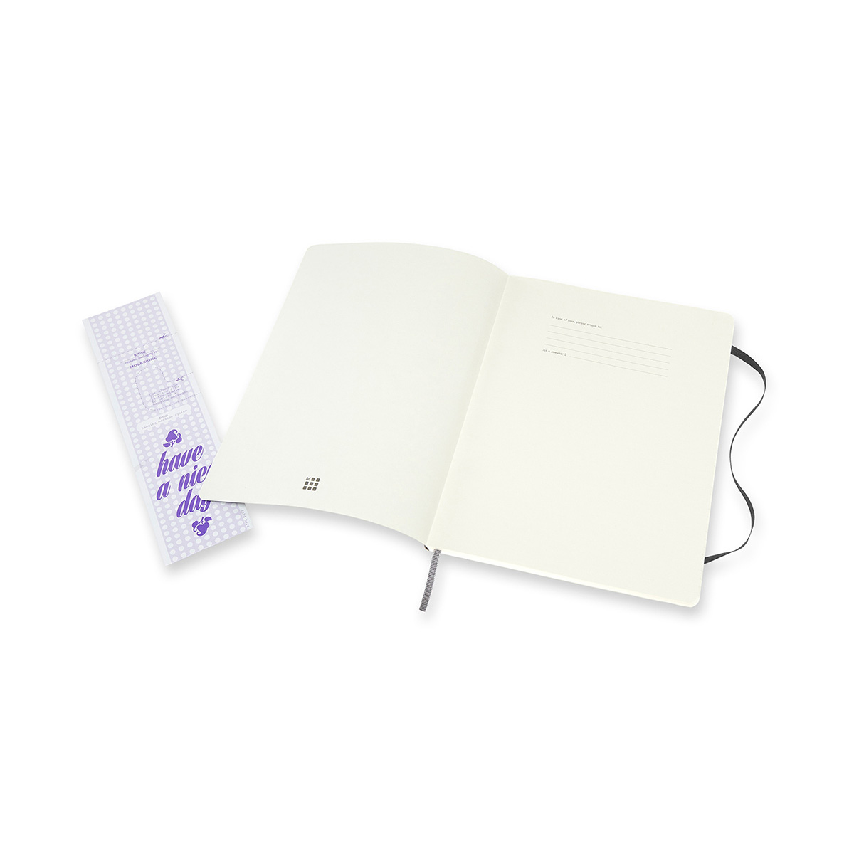 "Moleskine" Блокнот CLASSIC SOFT DOUBLE Xlarge 1487904 ( 190х250 мм) 96 л. линия/без линовки