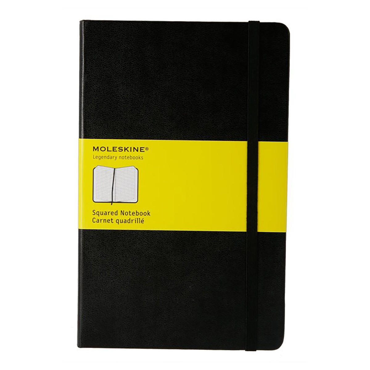 "Moleskine" Блокнот "CLASSIC" Large клетка ( 130 х 210 мм) 120 л