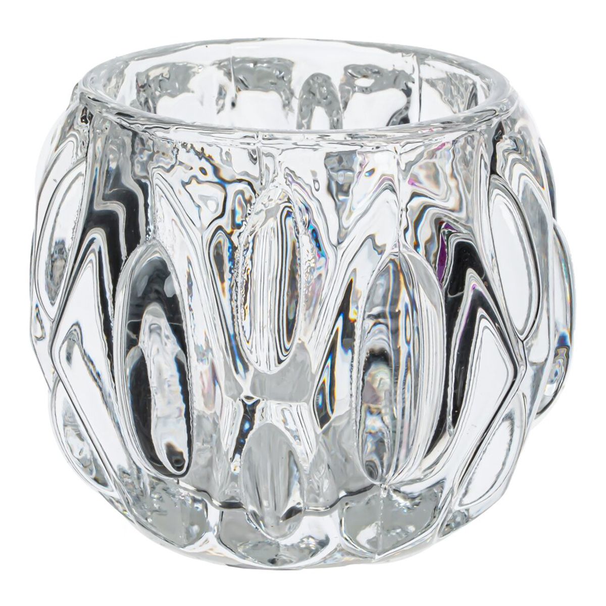 789596 Подсвечник h. 6 см Прозрачный Фото 1.