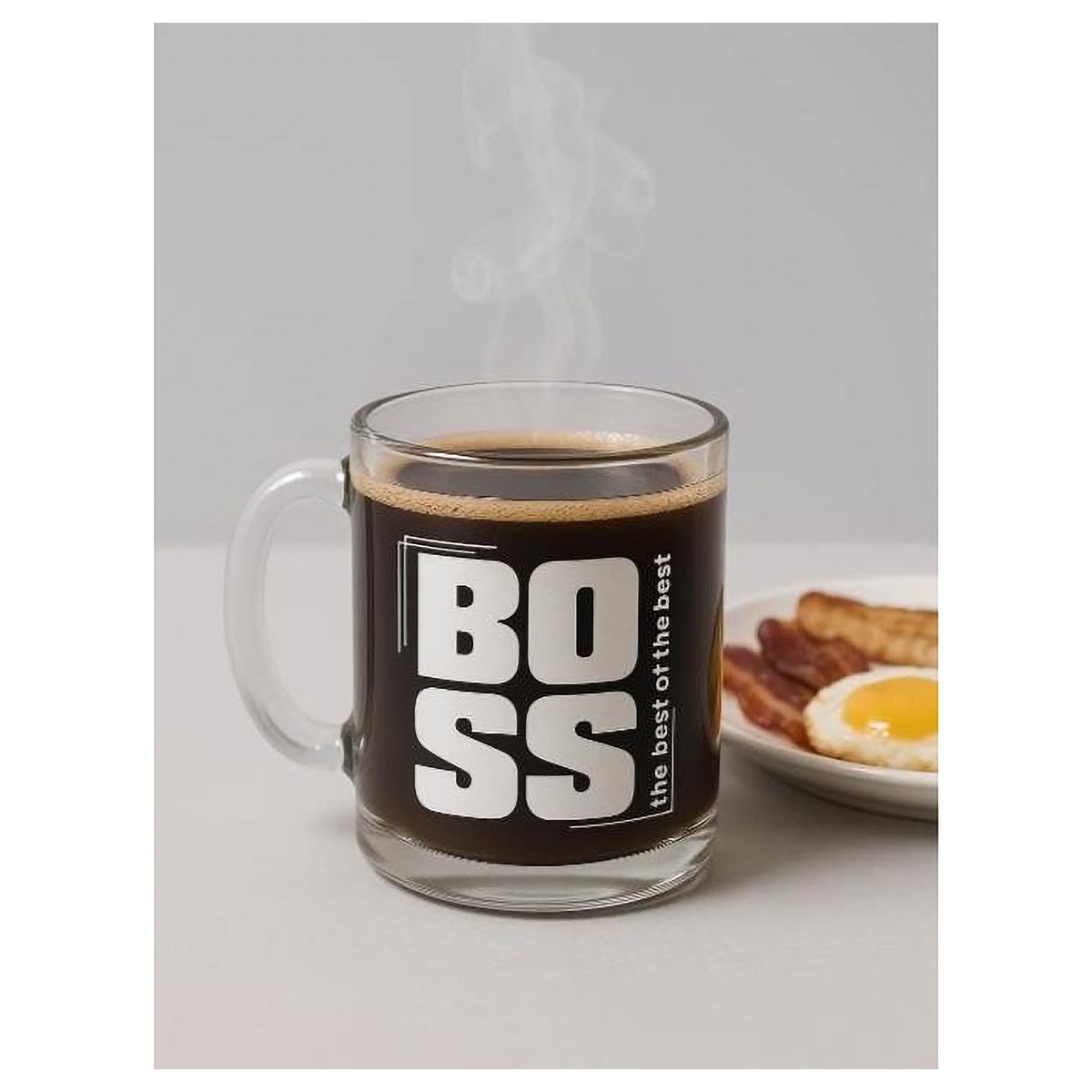 Посуда стеклянная ILIKEGIFT Кружка в ассортименте 320 мл Boss 1208-30 Фото 1.