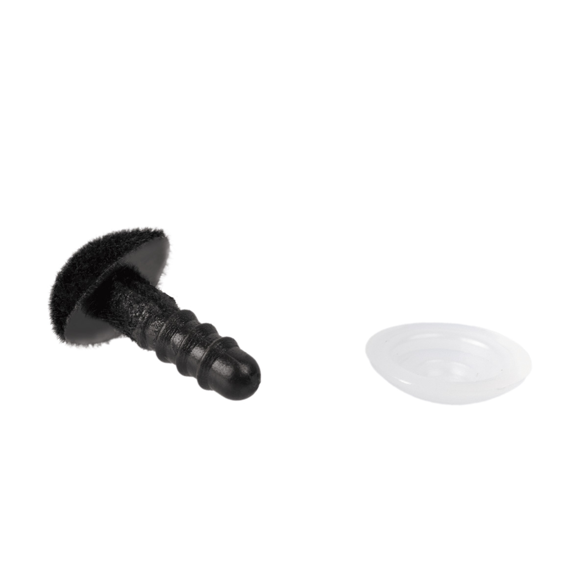 HobbyBe DNF- 9 Нос флокированный с шайбой 9 мм x 7 мм черный Фото 4.