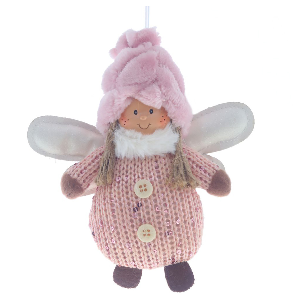 Игрушка набивная Фея 14 х 5 х 23 см Розовый 755104 Фото 2.