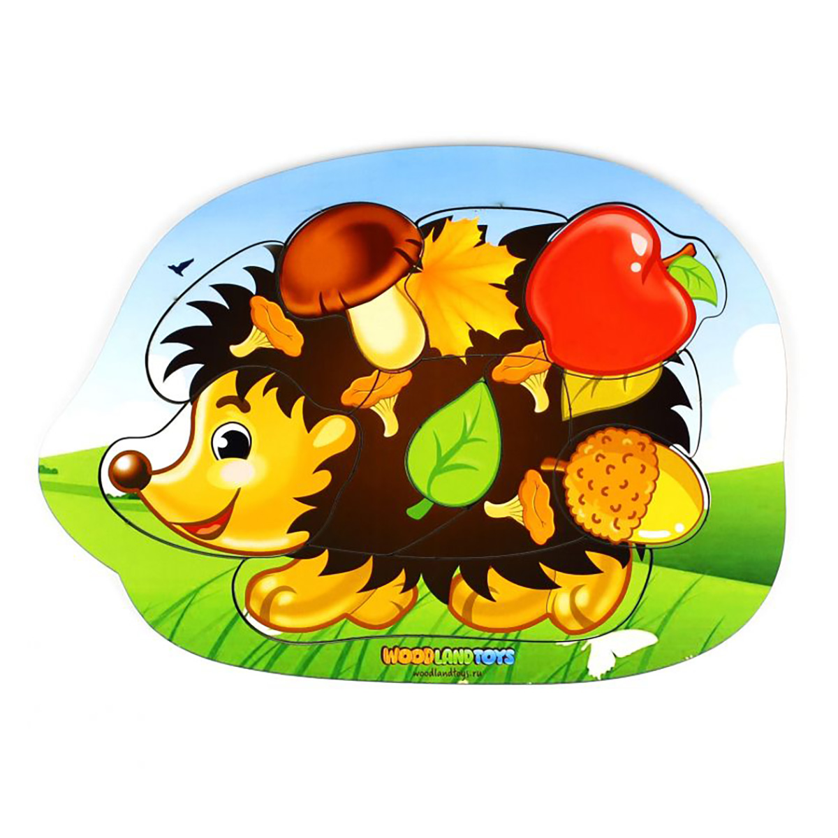 WoodLand Toys Вкладыши «Ёжик» 0.26 кг 011103 Фото 1.