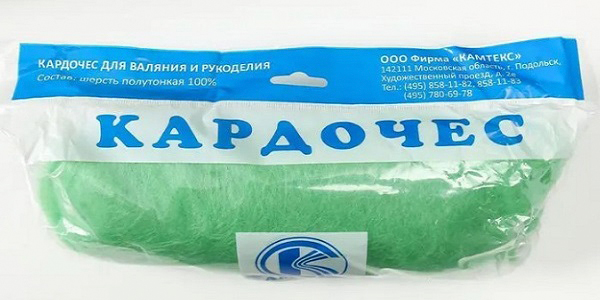 "Камтекс" Кардочес Мини 100% полутонкая шерсть 100 г 045 зел.яблоко ...