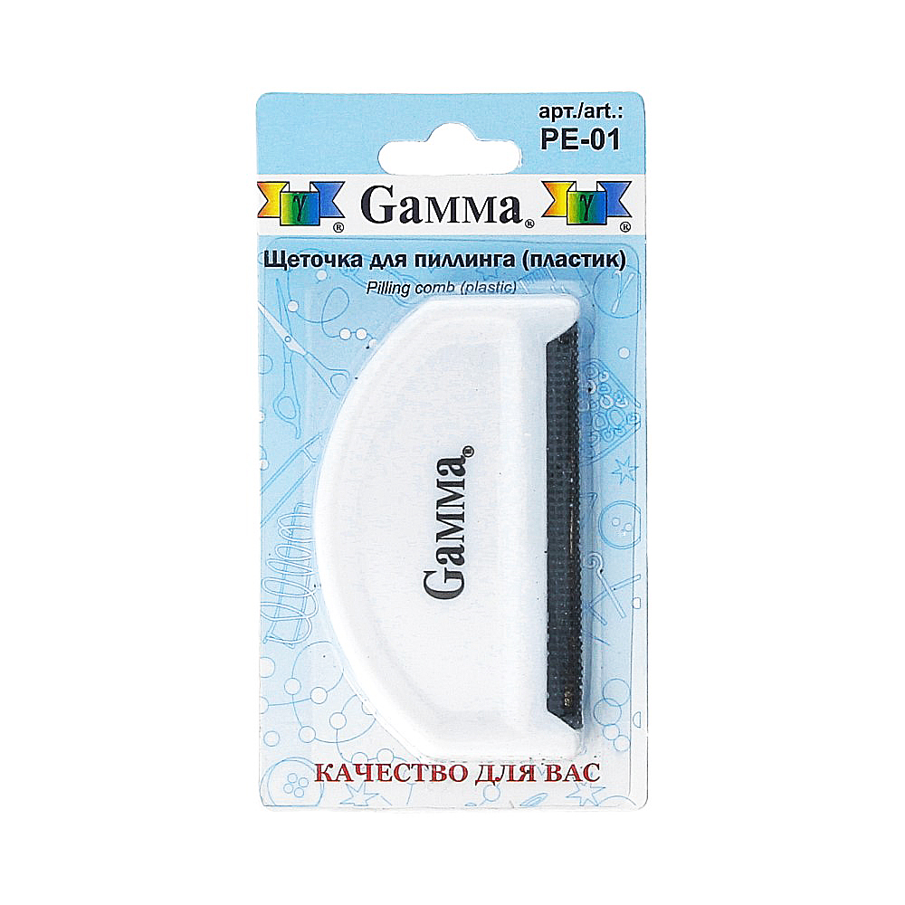 Gamma PE-01 Щеточка для пилинга в блистере пластик Фото 1.