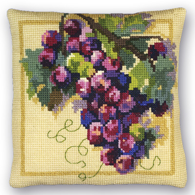 Схема вышивки «гроздь винограда» (№1200718) - Вышивка крестом