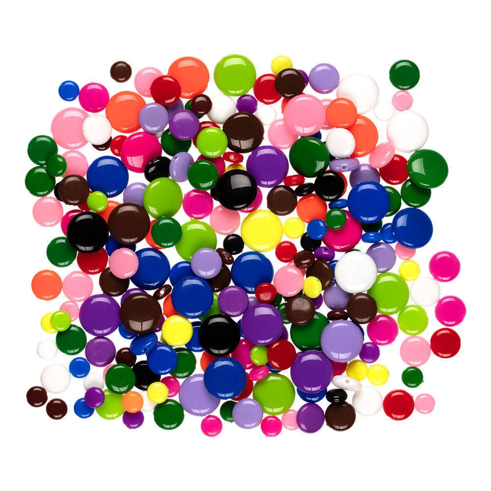 Бусина \"Zlatka\" MIX акрил BJA 100 г ± 5 г ассорти купить за , ? в ...