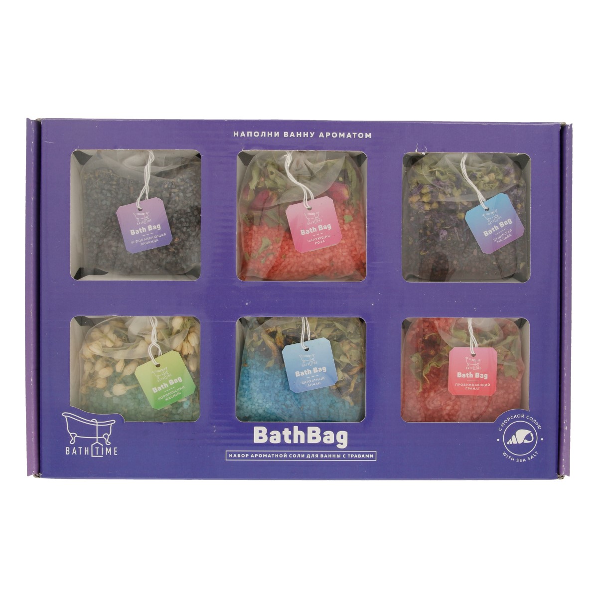 BathTime Соль для ванны Bath Bag 700 г СВ1017