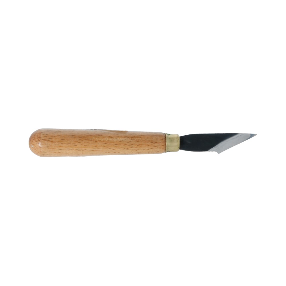 Татьянка Нож №1 №76 правый с круглой ручкой для резьбы по дереву НОЖ-76прав Фото 1.