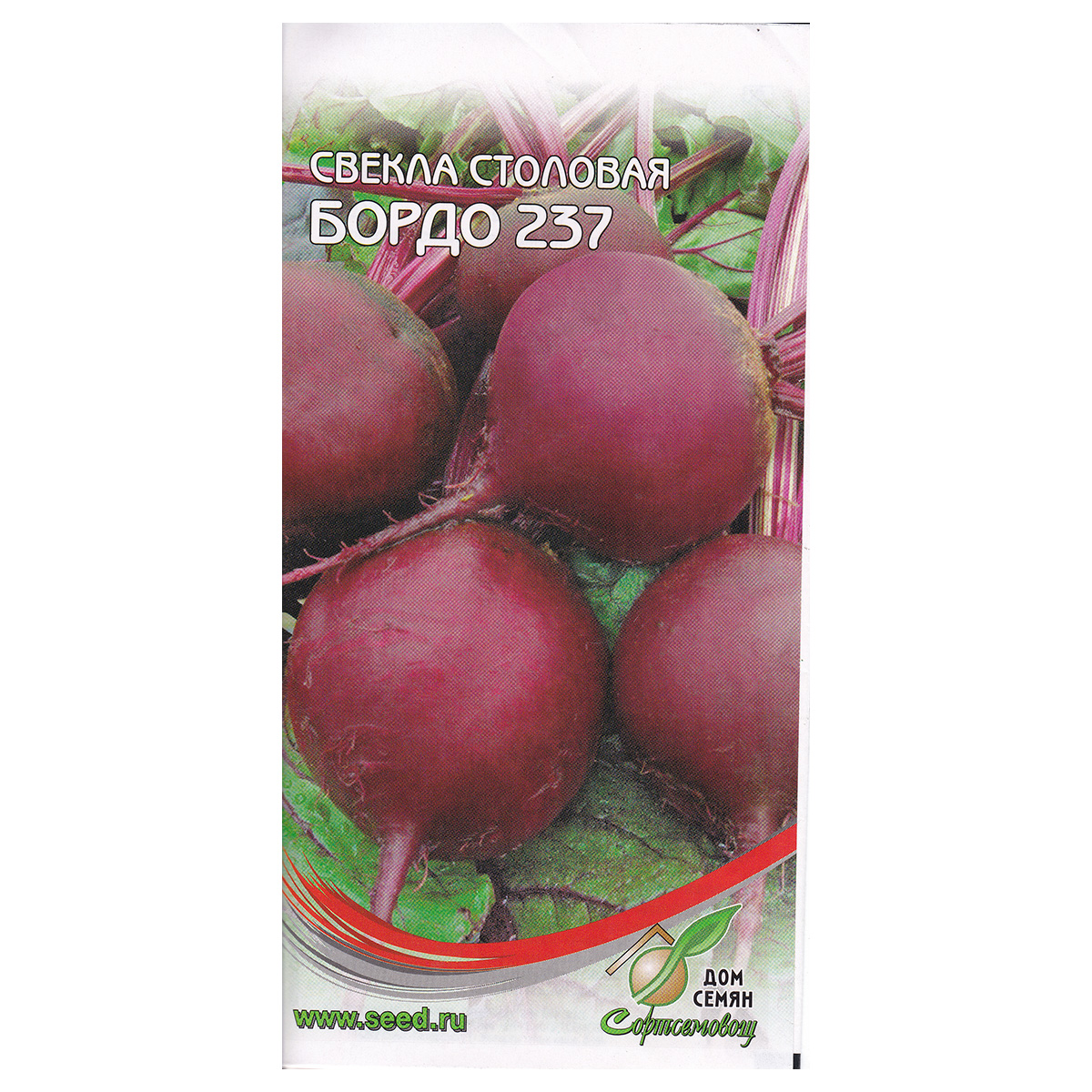 Дом семян Семена Свекла Бордо 237 50 шт 12230 Фото 1.