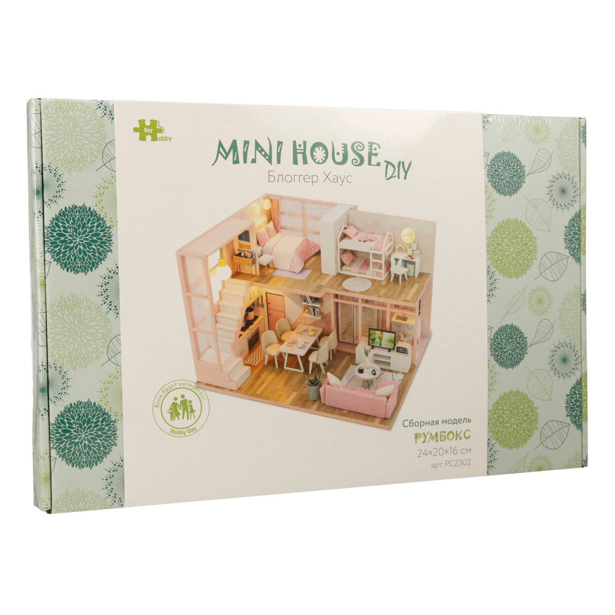 Интерьер в миниатюре Hobby Day Блоггер Хаус серия MiniHouse PC2302 Фото 2.