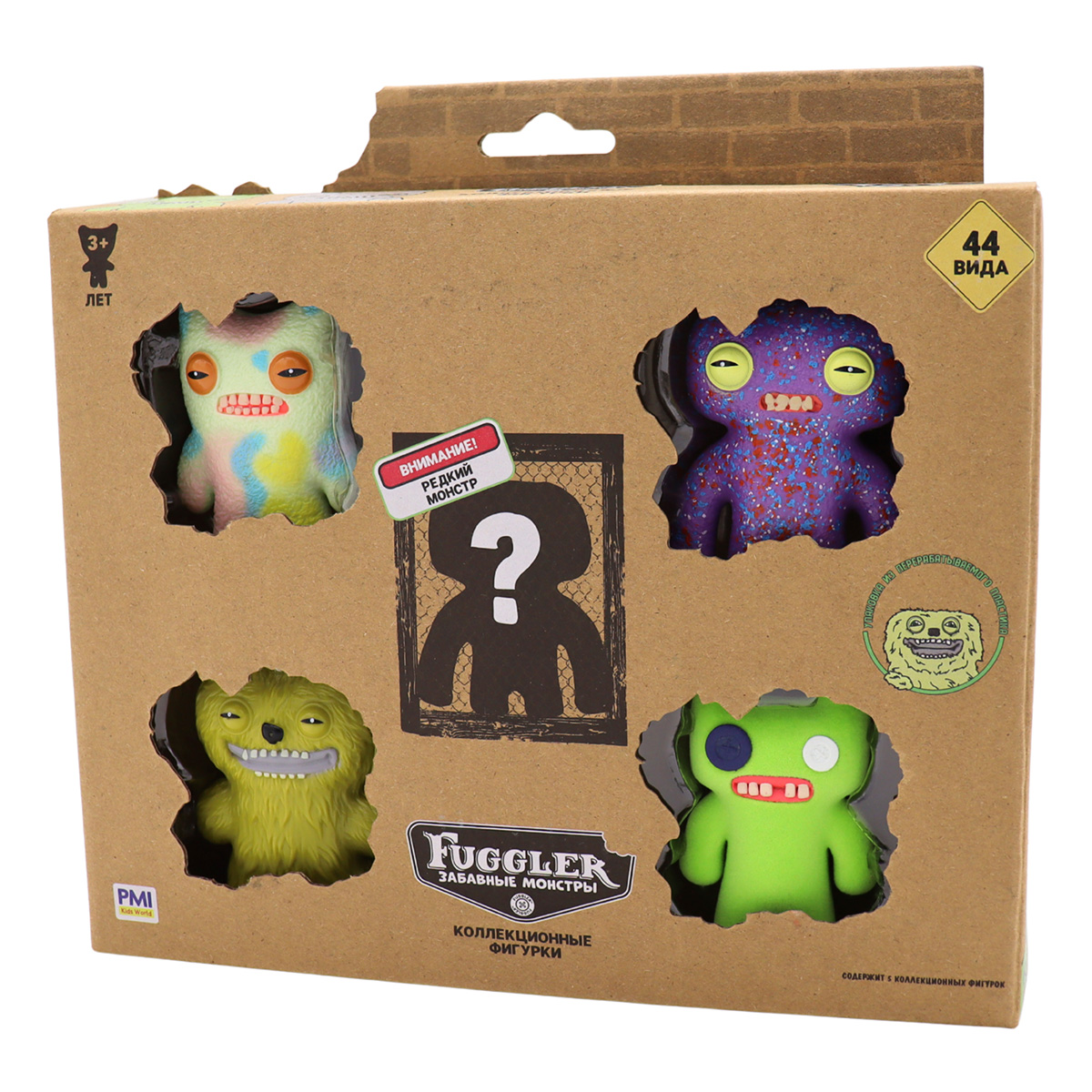 PMI Набор коллекционных фигурок Fugglers, 5 шт. в коробке с окном 2 х 5 х 6.5 см пластик FG2040E Фото 9.