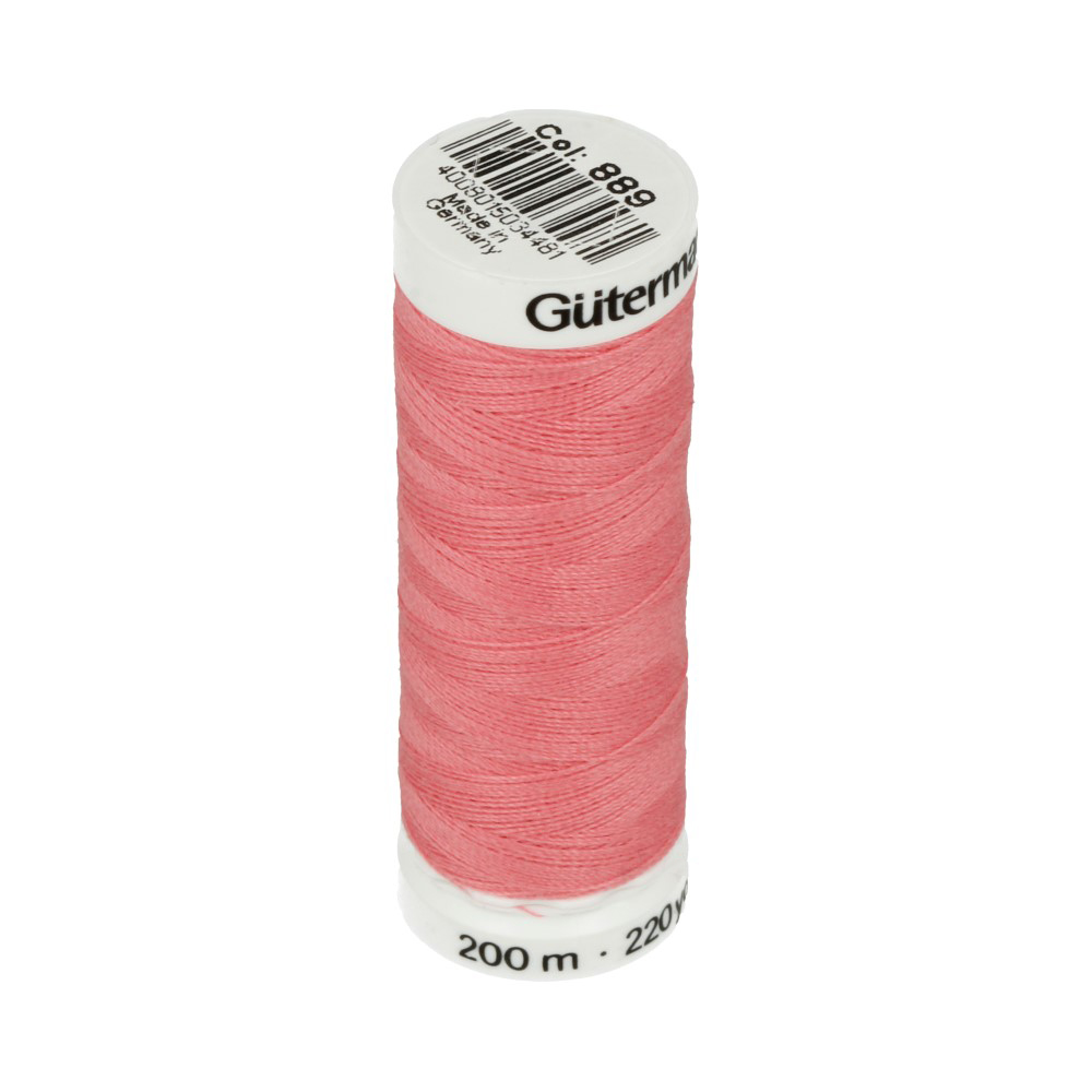 Швейные нитки (полиэстер) GUETERMANN Нитки универсальные 200 м 218.72 я №889 Фото 1.