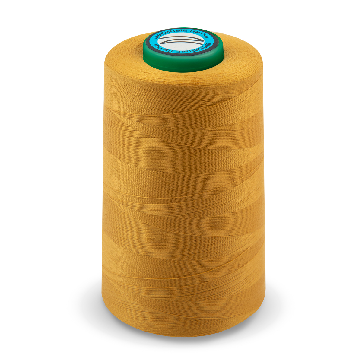 Швейные нитки (полиэстер) 40/2 Nitka ( 101-200 ) 4570 м №137 св.охра Фото 2.