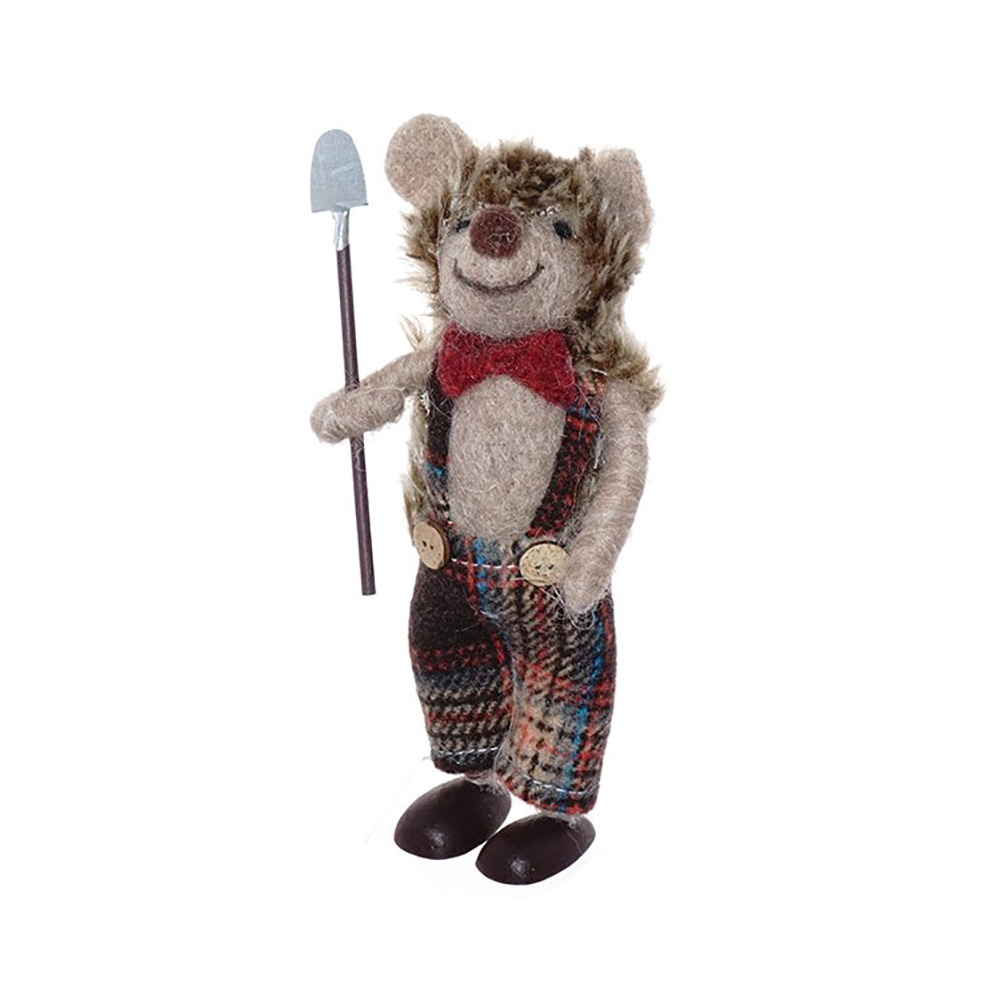 Игрушка мягконабивная Мышка 8 х 5 х 15 см Коричневый 718606 Фото 1.