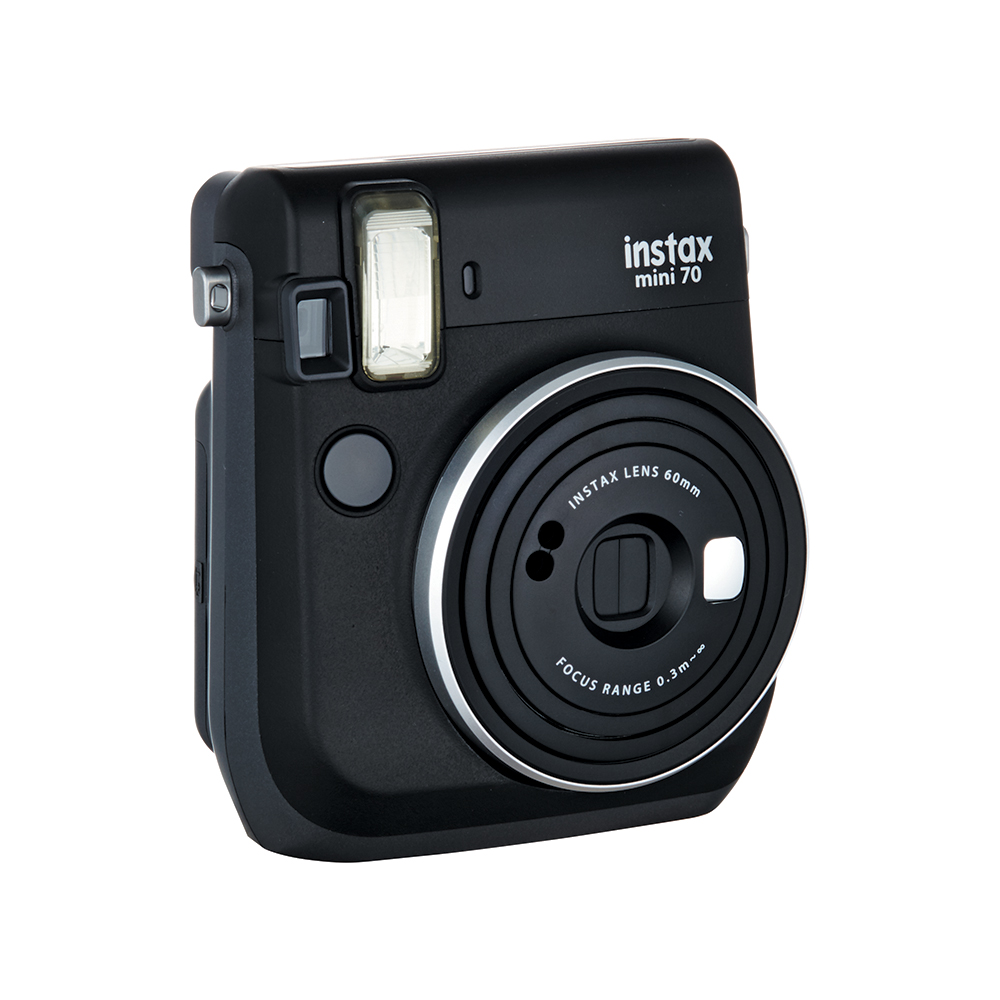 FUJIFILM Фотоаппарат моментальной печати Instax Mini 70 чёрный Фото 2.