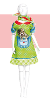 Набор для шитья DressYourDoll Одежда для кукол №2 S213-0310 Twiggy Kitten Фото 1.